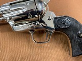 Beautiful Nickel Colt SAA Single Action Army 3rd Gen (1977) 45 colt 7.5” EXCELLENT - 2 of 15
