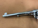 Beautiful Nickel Colt SAA Single Action Army 3rd Gen (1977) 45 colt 7.5” EXCELLENT - 11 of 15