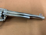 Beautiful Nickel Colt SAA Single Action Army 3rd Gen (1977) 45 colt 7.5” EXCELLENT - 13 of 15