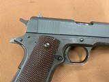 Beautiful WWII Colt 1911A1 U.S Property, 1945, 45 auto, All Proper, EXCELLENT! - 7 of 14