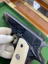 UNIQUE Colt 1911 MK IV Series 70 Government 45 auto with Elephant Ivory Grips & Case EXCELLENT, RARE! - 4 of 15