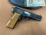 Beautiful Belgian Browning Hi Power C Series (1971) with Pouch & Paperwork ORIGINAL! - 5 of 15