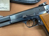 Beautiful Belgian Browning Hi Power C Series (1971) with Pouch & Paperwork ORIGINAL! - 4 of 15