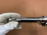 Gorgeous Nickel Colt SAA single action army 38-40, 4 3/4” Custom Shop Original EXCELLENT! - 8 of 15