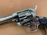 Gorgeous Nickel Colt SAA single action army 38-40, 4 3/4” Custom Shop Original EXCELLENT! - 2 of 15