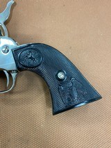 Beautiful Nickel Colt SAA Single Action Army 38-40, 4 3/4” [1998) EXCELLENT! - 3 of 15