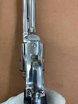 Beautiful Nickel Colt SAA Single Action Army 38-40, 4 3/4” [1998) EXCELLENT! - 11 of 15