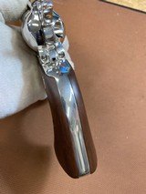 Beautiful Nickel Colt SAA Single Action Army 3rd Gen (1994) 38-40, 5.5” Walnut - 9 of 15