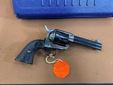 Beautiful 1998 Colt SAA single action Army 3rd Gen 5 Colt, 4 3/4” w/ Box - 8 of 15