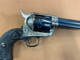 Nice Colt SAA Single Action Army (1976) 3rd Gen 45 Colt 7.5” barrel Blue - 4 of 15