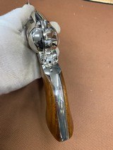 Amazing Colt SAA Single Action Army 3rd Gen 44 spl Nickel (1980) 4 3/4” Walnut Stocks & Ammo - 11 of 15