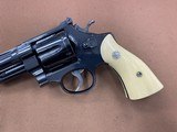 Rare S&W 357 magnum Post War “Pre Model 27” Revolver. Ivory Grips - 2 of 15