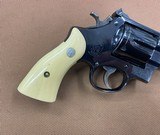 Rare S&W 357 magnum Post War “Pre Model 27” Revolver. Ivory Grips - 10 of 15