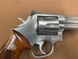 Mint S&W 686-1 Stainless 357 mag, 6” barrel, Walnut Target Grips. Excellent! - 9 of 15
