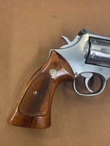 Mint S&W 686-1 Stainless 357 mag, 6” barrel, Walnut Target Grips. Excellent! - 8 of 15