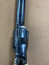 Rare Custom Colt SAA Single Action Army 2nd Gen (1959), All Blue, 38 spl, Genuine Ivory Grips! - 11 of 15