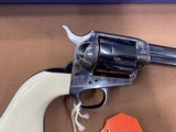 Amazing 2012 Colt SAA Single Action Army 3rd Gen, 45 colt, 7.5” barrel. One piece Ivory Grips! Excellent! - 14 of 15