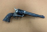 Nice Colt SAA Single Action Army 2nd Gen (1974), Blue 357 mag, 7.5” Barrel - 3 of 15