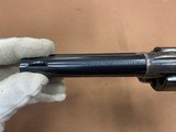 Beautiful Colt SAA Single Action Army Blue, 3rd gen (1982) 357 mag, 4 3/4” barrel! - 6 of 15