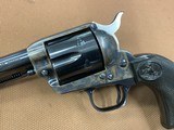 Beautiful Colt SAA Single Action Army Blue, 3rd gen (1982) 357 mag, 4 3/4” barrel! - 2 of 15