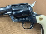 RARE Colt SAA Single Action Army Full Blue w/Ivory Grips, 45 colt, 7.5” barrel EXCELLENT! - 3 of 15