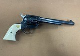 RARE Colt SAA Single Action Army Full Blue w/Ivory Grips, 45 colt, 7.5” barrel EXCELLENT! - 11 of 15