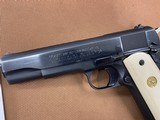 Beautiful Colt 1911 Government MK IV series 70 45 auto with Genuine Elephant Ivory Grips!!! - 3 of 15