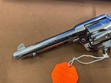 Fantastic Nickel Colt SAA SIngle Action Army 44-40, 5.5” w/box Unfired! - 5 of 15