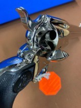 Fantastic Nickel Colt SAA SIngle Action Army 44-40, 5.5” w/box Unfired! - 13 of 15