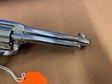 Fantastic Nickel Colt SAA SIngle Action Army 44-40, 5.5” w/box Unfired! - 12 of 15