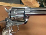 Colt SAA Single Action Army 3rd Gen, Nickel, 44 spl, 4 3/4” barrel MINT - 10 of 15