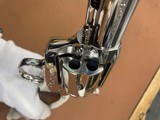 Rare Colt SAA Single Action Army 357 mag Nickel 5.5” Wood Grips Excellent! - 14 of 15