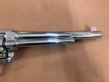Colt SAA Single Action Army 45 cal. Nickel, 7.5” barrel, Stag Grips - 13 of 15