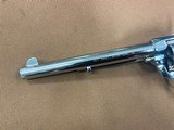 Colt SAA Single Action Army 45 cal. Nickel, 7.5” barrel, Stag Grips - 4 of 15