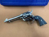 Mint Colt SAA Single Action Army 3rd Gen, 44-40 Nickel, 5.5” barrel w/box EXCELLENT! - 2 of 15