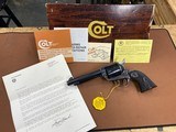 Mint Colt SAA Single Action Army 45 Colt (1981), 5.5”, Blue w/Original Box and Paperwork UNFIRED!!! - 2 of 15