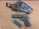 Nice Colt M1911A1 US Army WWII 1944, 45 auto with Shoulder Holster All Original! - 12 of 15