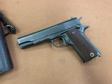 Nice Colt M1911A1 US Army WWII 1944, 45 auto with Shoulder Holster All Original! - 2 of 15