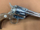 Amazing Colt SAA Single Action Army 3rd Gen (1992) Nickel 45 colt, 4 3/4” - 11 of 15