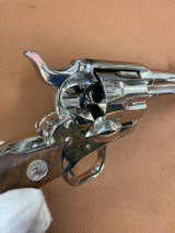 Amazing Colt SAA Single Action Army 3rd Gen (1992) Nickel 45 colt, 4 3/4” - 14 of 15