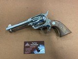 Amazing Colt SAA Single Action Army 3rd Gen (1992) Nickel 45 colt, 4 3/4” - 1 of 15