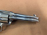 Amazing Colt SAA Single Action Army 3rd Gen (1992) Nickel 45 colt, 4 3/4” - 12 of 15