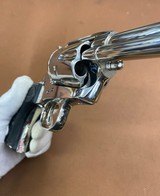 Gorgeous Colt SAA Single Action Army 1998 Custom Shop Nickel 45 Colt Nickel, 4 3/4” Excellent! - 12 of 15