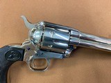 Gorgeous Colt SAA Single Action Army 1998 Custom Shop Nickel 45 Colt Nickel, 4 3/4” Excellent! - 10 of 15