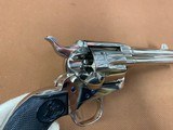 Gorgeous Colt SAA Single Action Army 1998 Custom Shop Nickel 45 Colt Nickel, 4 3/4” Excellent! - 13 of 15