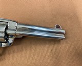 Gorgeous Colt SAA Single Action Army 1998 Custom Shop Nickel 45 Colt Nickel, 4 3/4” Excellent! - 11 of 15