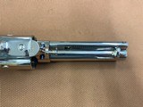 Gorgeous Colt SAA Single Action Army 1998 Custom Shop Nickel 45 Colt Nickel, 4 3/4” Excellent! - 8 of 15