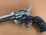 Gorgeous Colt SAA Single Action Army 1998 Custom Shop Nickel 45 Colt Nickel, 4 3/4” Excellent! - 2 of 15