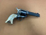 Beautiful Colt SAA Single Action Army 2nd Gen 45 Colt, 4 3/4” w/ Stag Grips!!! - 12 of 15