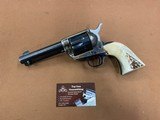 Beautiful Colt SAA Single Action Army 2nd Gen 45 Colt, 4 3/4” w/ Stag Grips!!! - 1 of 15